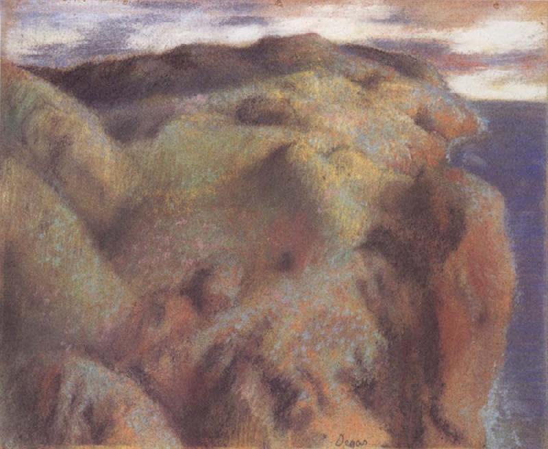Edgar Degas Landscape oil painting picture
